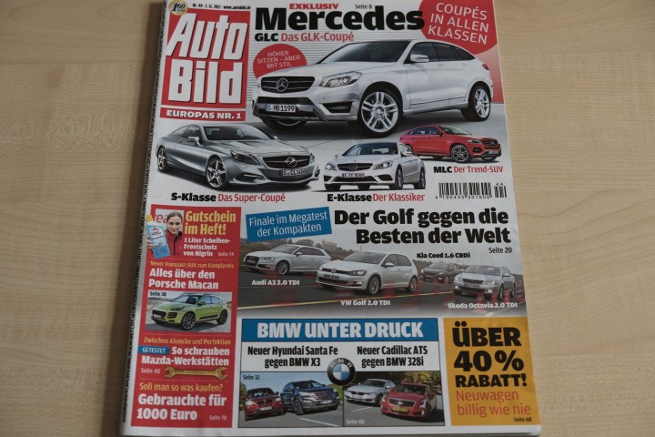 Deckblatt Auto Bild (44/2012)